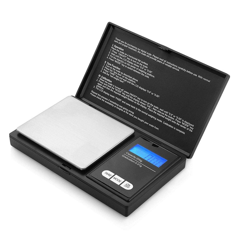 200g x 0.01g LCD Digital Pocket Scale Jewelry Gold Gram Precision Weight Scale,Food Scale,Kitchen Scale - NewNest Australia
