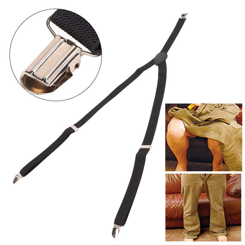 Pants Wearing Helper Aide Tool Puller for Elderly, Senior, Pregnant, Adjustable Pants Wearing Belt Aids Pants Dressing Aids, Easy On and Off Pants Dressing Puller(Black) Black - NewNest Australia