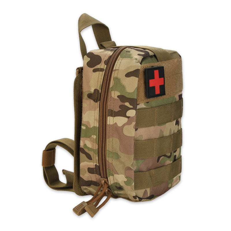 Life-Saving Bag, Tactical Medical Molle Bag, Outdoor Medical Package, First Aid Bag, Tactical Utility Bag, Mountaineering Climbing, Rescue Tool Package (Cp Camouflage) - NewNest Australia