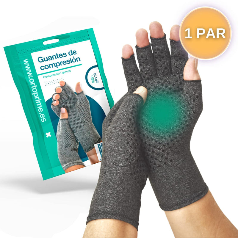 Ortoprime Par Comfort Arthritis And Osteoarthritis Gloves, Rheumatoid Arthritis, Compression Gloves, Anti-Arthritis Gloves For Men And Women, Pain Freedom (Large) - NewNest Australia