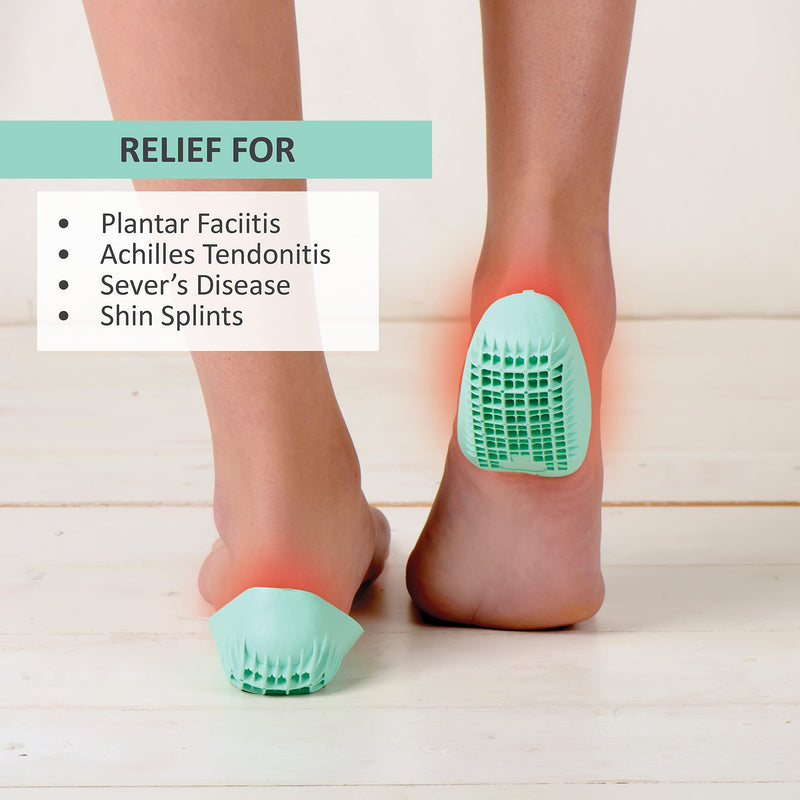 Tuli'S Classic Gel Heel Pads - Thermoplastic Insoles With Multi-Layer Design For Better Shock Absorption - Helps Against Heel Spurs, Plantar Fasciitis, Foot Fatigue - Normal, 15 X 9 X 0.1 Cm - NewNest Australia