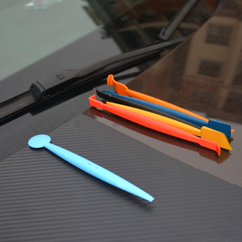 Gomake 7 in 1 Wrap Stick Vinyl Wrap Magnet Micro Squeegee Tool Kit A Complete Set of Tools for Car Wrapping and Window Tint Installing 7 IN 1 SET - NewNest Australia