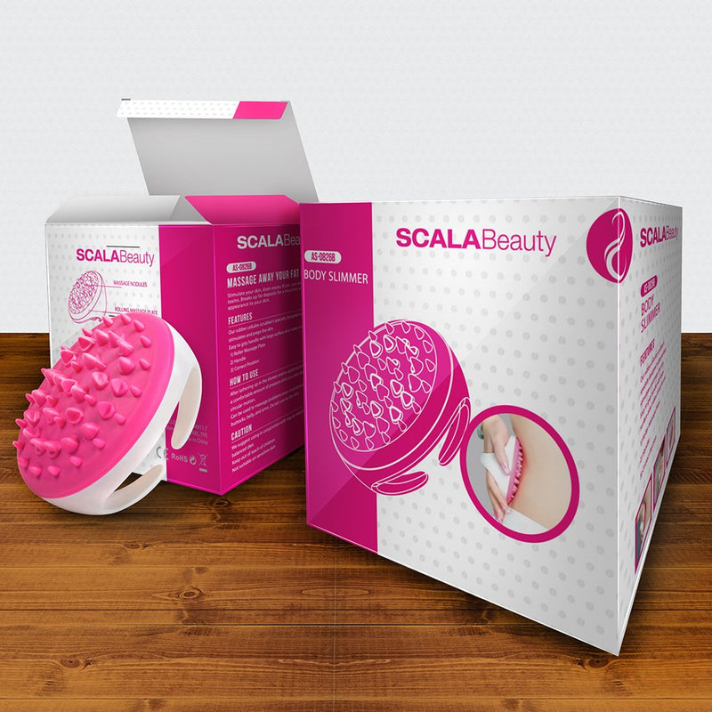Scala Silicone Anti Cellulite Massager, Body Shower Scrubber, Cellulite Remover - Improve Circulation, Distribute Fat Deposits, Body Massager Cellulite Brush - NewNest Australia