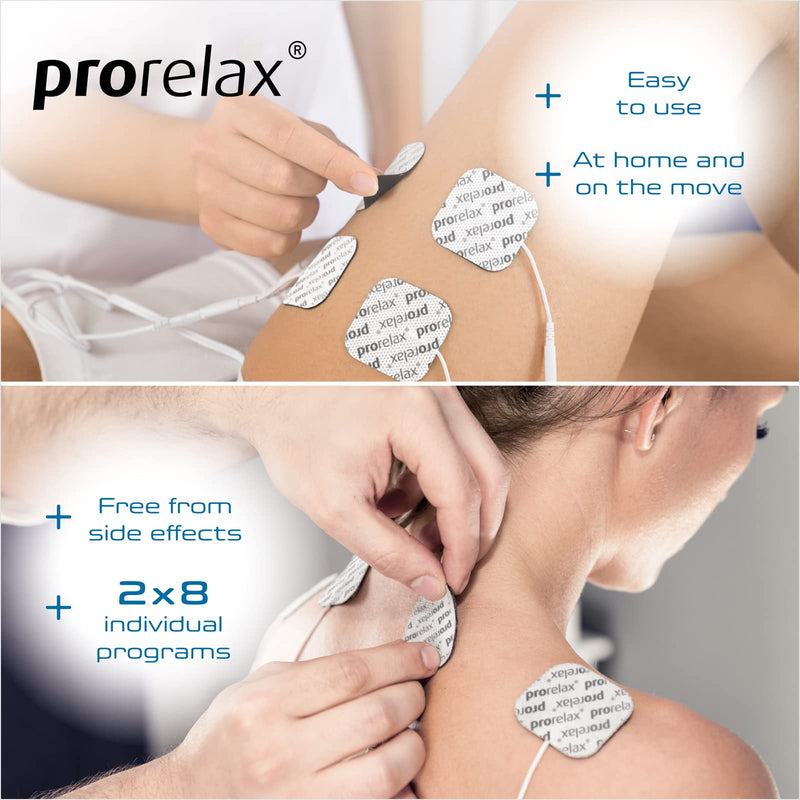 prorelax TENS/EMS Duo | Electrostimulation device | 2 therapies with one device | Natural therapy against chronic pain and for muscle building Modern - NewNest Australia