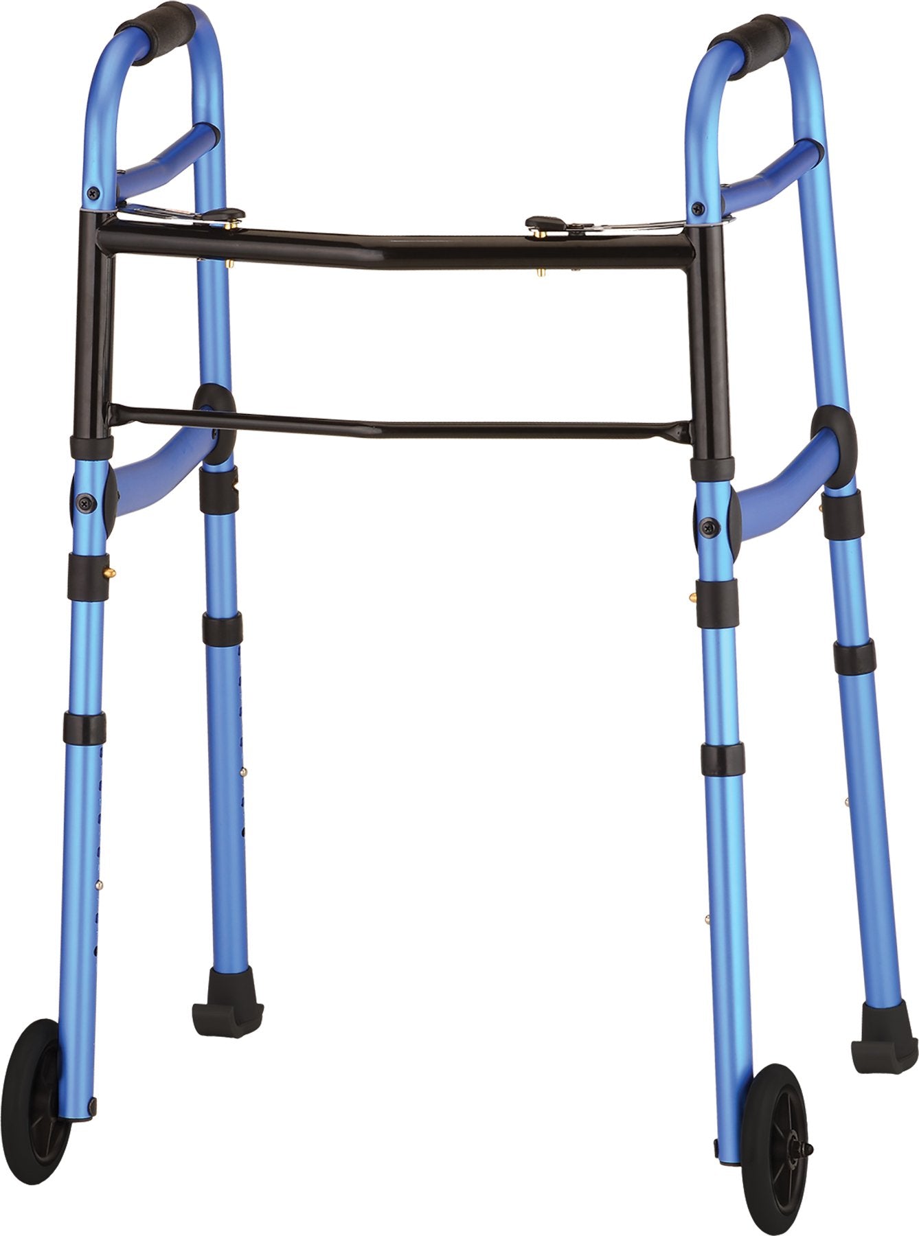 NOVA Medical Products Walker Glide Skis, Universal Fit, One Pair, Black