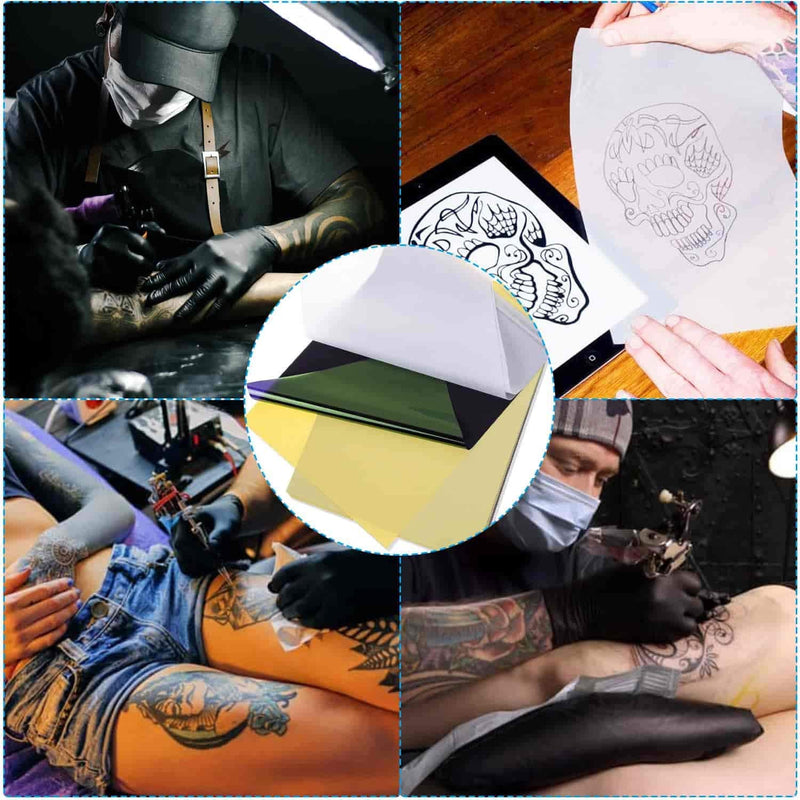 Tattoo Transfer Paper, Cridoz 35 Sheets Stencil Transfer Paper for Tattooing, A4 Size - NewNest Australia