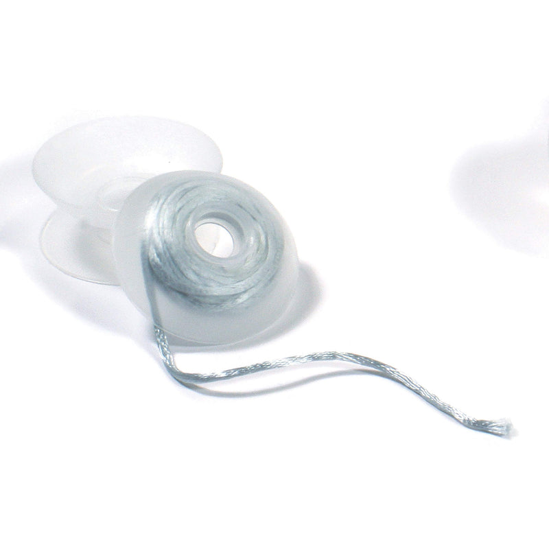 The Beadsmith No-Tangle Thread Bobbins, String Organizer, Ideal for Kumihimo or Cord Management (1 7/8 Inches, Set of 8) White - NewNest Australia