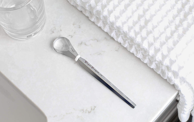 Tongue Sweeper Model P Medical Grade, Dishwasher Safe, Stainless Steel Tongue Cleaner, Reduce Bad Breath and Improve Taste, Preferred by Leading Dental Schools for Oral Hygiene, (1 Count) - NewNest Australia