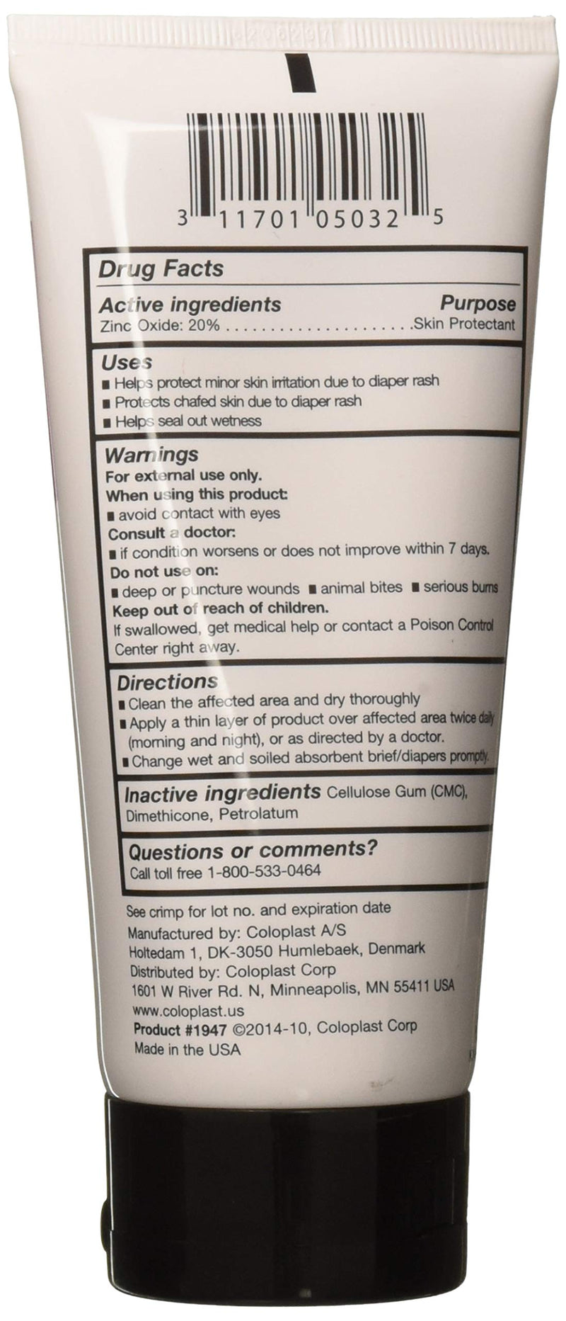Coloplast Critic-Aid Skin Paste Skin Protectant Thick Moisture Barrier Paste, 6 Ounce (Each) Item 1947 - NewNest Australia