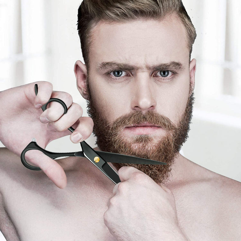 Bozhihong Hairdressing Scissors Set, 6.7 Inch Professional Hair Scissors, Sharp Hair Cutting Scissors With Hairdressing Cape, Thinning Scissors For Women, Men, Children, Hair Scissors For Family - NewNest Australia