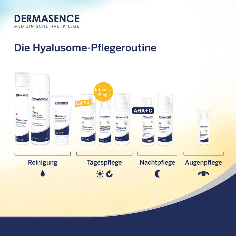 DERMASENCE Hyalusome cleansing gel, 100 ml - mild, moisturizing facial cleansing for dry skin - based on vegetable oils and - moisturizing - ideal for make-up removal - NewNest Australia