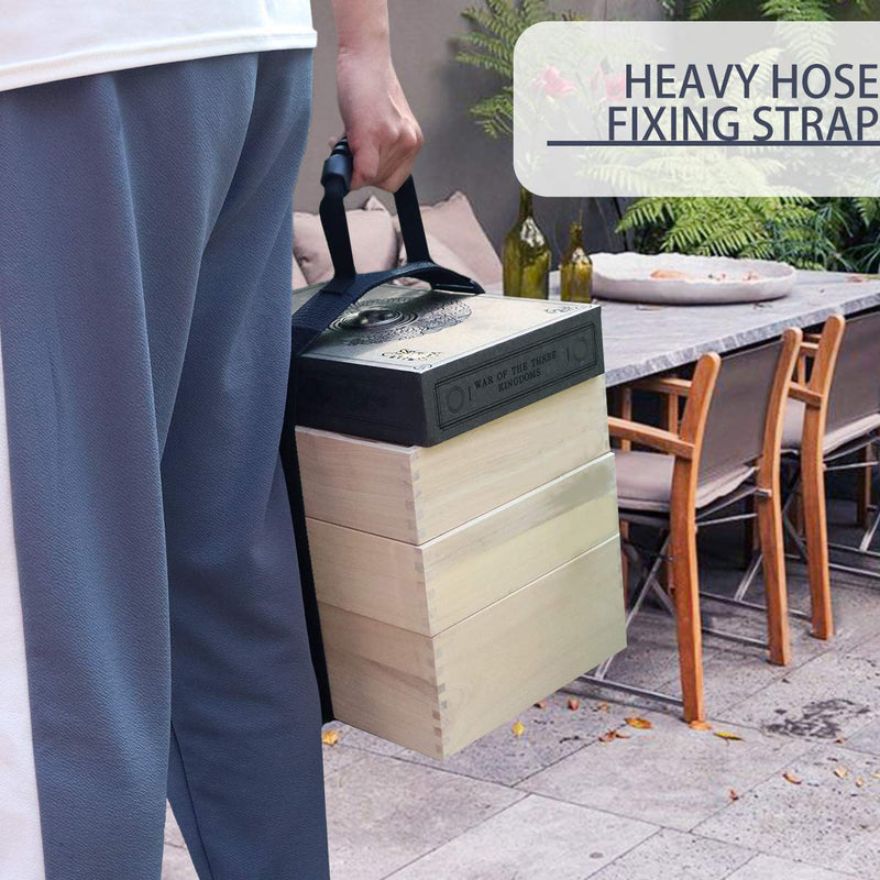 Heavy Duty Luggage Lashing Strap Holder for Bulky Item with Handle XL Tie Down Adjustable Strap Cinches Tight for a Secure Hold Max Load for 154 LBs Ideal for Bulky Items Traveling Black - NewNest Australia