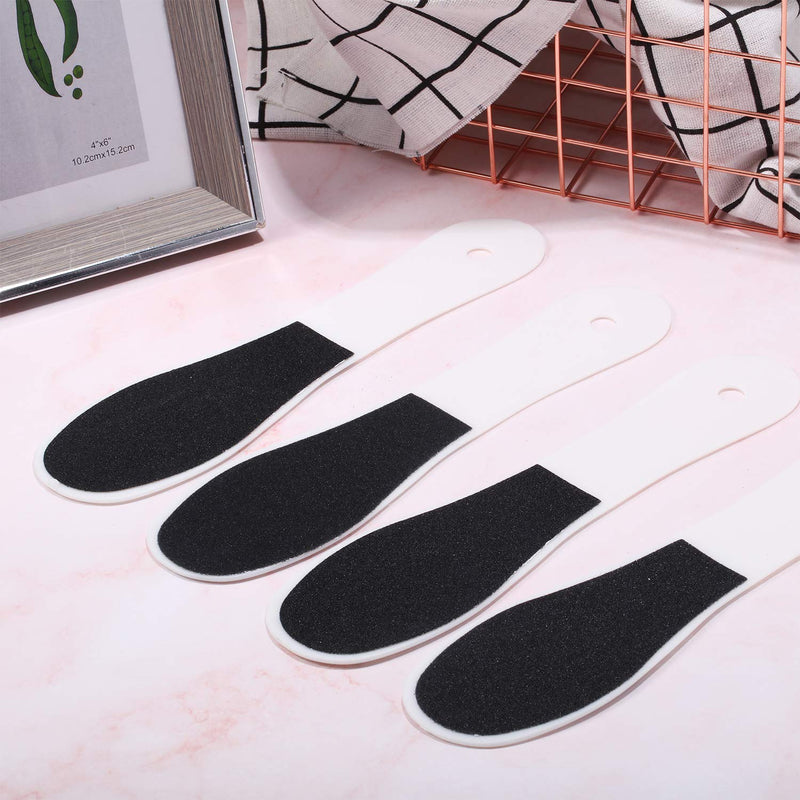 4 Pieces Double-Sided Foot File Foot Rasp File Dead Skin Remover Foot Scrubber Hard Skin Remover Foot Care for Wet and Dry Cracked Feet - NewNest Australia