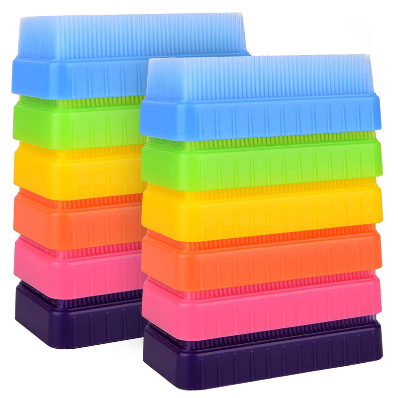 Special Supplies Therapressure Therapy Brush for Occupational and Sensory Brushing, 12 Pack, Stimulating and Calming Tools for Kids and Adults, Soft Flexible Bristles, Latex Free - NewNest Australia