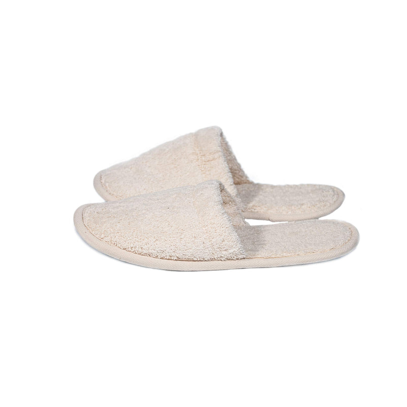 Eco Bath London Natural Terry Slippers - NewNest Australia