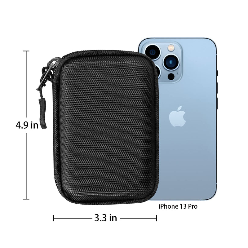 MEDMAX Hard Shell Protective Case for Freestyle Libre 2 / Libre Reader, Lightweight Shockproof Diabetic Storage Carrying Case with Clip and Handle, (Black) Black - NewNest Australia
