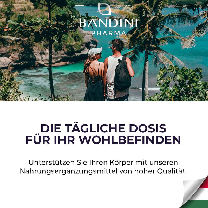 Bandini® Vitamin K2 MK-7 200µg | 400 tablets | K2VITAL® pure menaquinone 7 - premium all-trans content >99.7% | Laboratory tested, high dosage, 100% vegan, GMO-free, no additives - NewNest Australia
