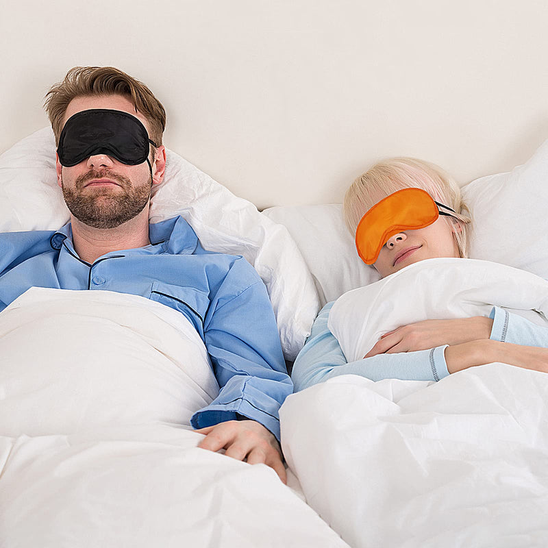 Dreamtop 15 Pack Multicolor Eye Shade Cover Eye Mask Sleeping Blindfold with Nose Pad Colour Blindfold Travel Eye Blinder Sleeping Eye Cover for Travel Sleep Women Men Kids, 15 Colors - NewNest Australia