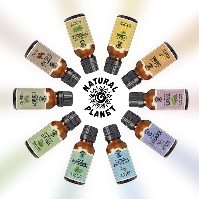 Natural Planet Australian Tea Tree Essential Oil 15ML Size Natural 100% Pure & Undiluted Skin, Therapeutic Grade, Hair, Face & Nails Therapeutic Cruelty Free - NewNest Australia