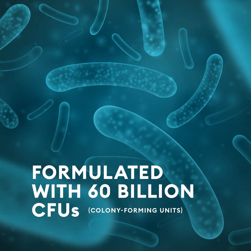 Probiotics 60 Billion CFU - Probiotics for Women, Probiotics for Men and Adults, Natural, Shelf Stable Probiotic Supplement with Organic Prebiotic, Acidophilus Probiotic 1 Month Supply Probiotic - NewNest Australia