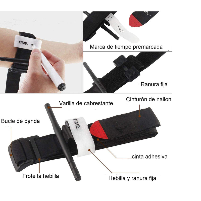 Feloyal Torniquete & Bolsa Tactico & Emt Tijeras Medicas T√°Ctica Accesorios Kit De Emergencia De Caza Y Senderismo, Para Exteriores Emergencias Graves Y El Control De La P√©Rdida De Sangre Senderismo - NewNest Australia