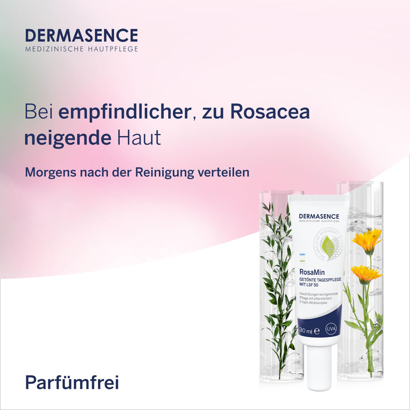 DERMASENCE RosaMin tinted day care SPF 50 cream, 30 ml cream - NewNest Australia