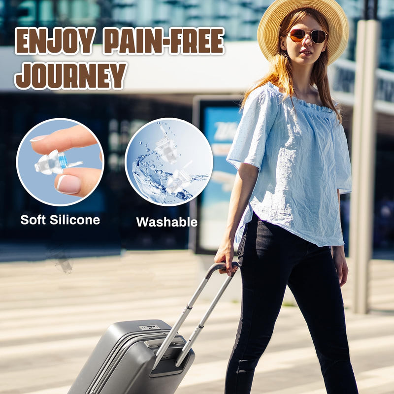 Ear Plugs For Sleeping 2 Pairs, Ear Protection Ear Plugs Against Snoring - Soft Silicone Sleep Plugs Dampens Noise Reusable For Work, Travel - Adult Child Small Ear Plugs - NewNest Australia