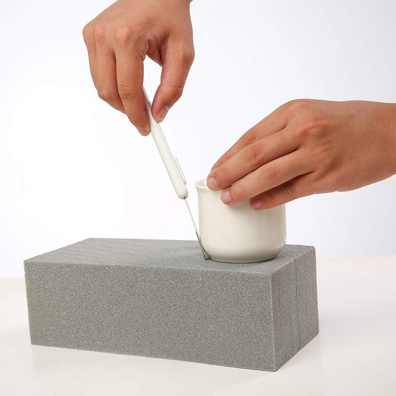 Crafare 6pc Dry Floral Foam Bricks, Florist Styrofoam Blocks for Artificial Flower Arrangement and Holiday Crafts Supply - NewNest Australia