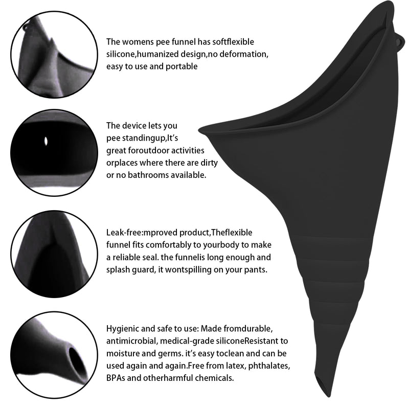 Yagaspantery Urinella For Women, Pee Aid For Women With 1 Pee Funnel, Portable Reusable Urinal For Women. Ideal For Outdoor Activities, Camping Toilet, Festivals, On The Go - NewNest Australia