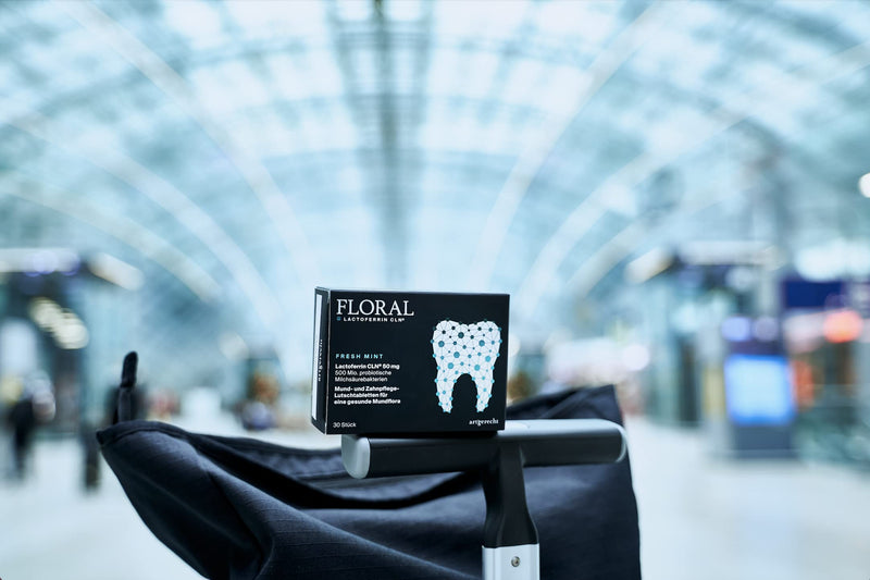Dental Care Lozenges Against Tooth Decay - For Healthy Oral Flora And A Beautiful Smile - 30 Pieces - With 50 Mg Lactoferrin And Probiotics - Species-Appropriate Floral - NewNest Australia
