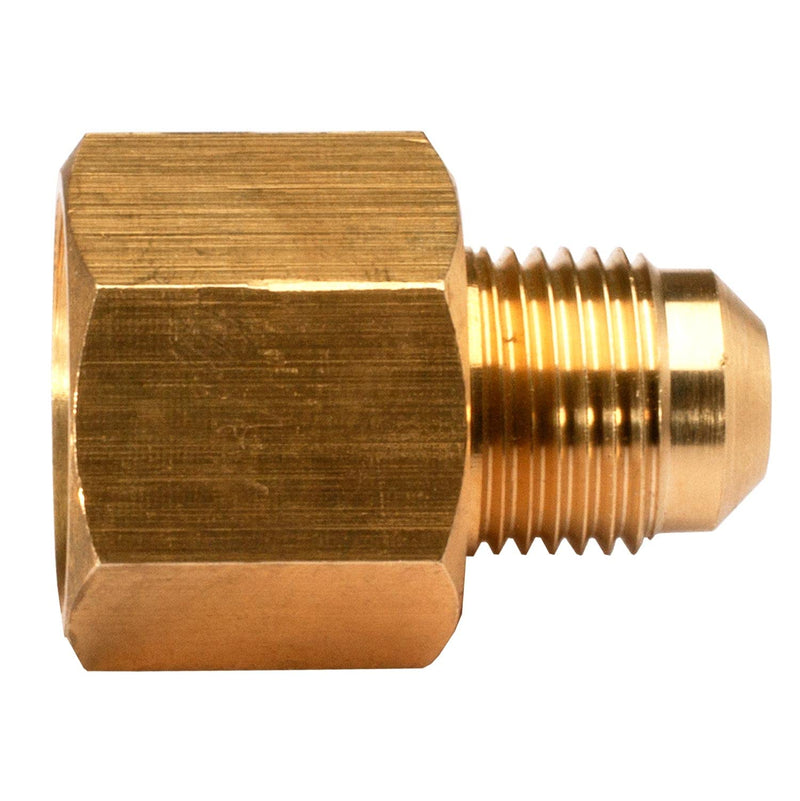 Celestial 3/8" Male Flare to 1/2" Female NPT Coupling, Brass Adapter for Outdoor Gas Fire Pits - NewNest Australia