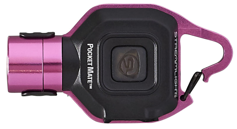 Streamlight 73303 325 Lumen Pocket Mate Keychain/Clip-on USB Rechargeable Flashlight, Pink - NewNest Australia