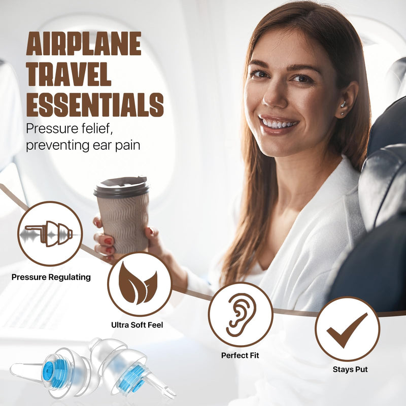 Ear Plugs For Sleeping 2 Pairs, Ear Protection Ear Plugs Against Snoring - Soft Silicone Sleep Plugs Dampens Noise Reusable For Work, Travel - Adult Child Small Ear Plugs - NewNest Australia