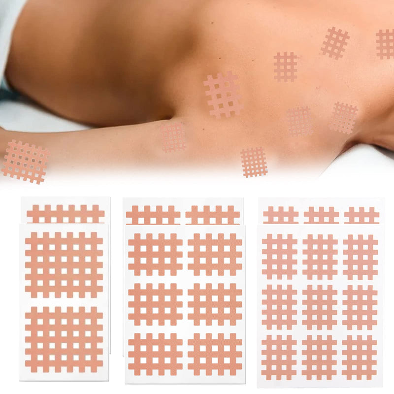 Grid Tape, Cross Tape Mix Box, 34 Pieces Cross Tape Exclusive, Grid Plaster, Acupuncture, Trigger, Grid Plaster, Set Of 3 Sizes, Cross Tape Grid Plaster, Acupuncture Plaster, Grid Tapes - NewNest Australia