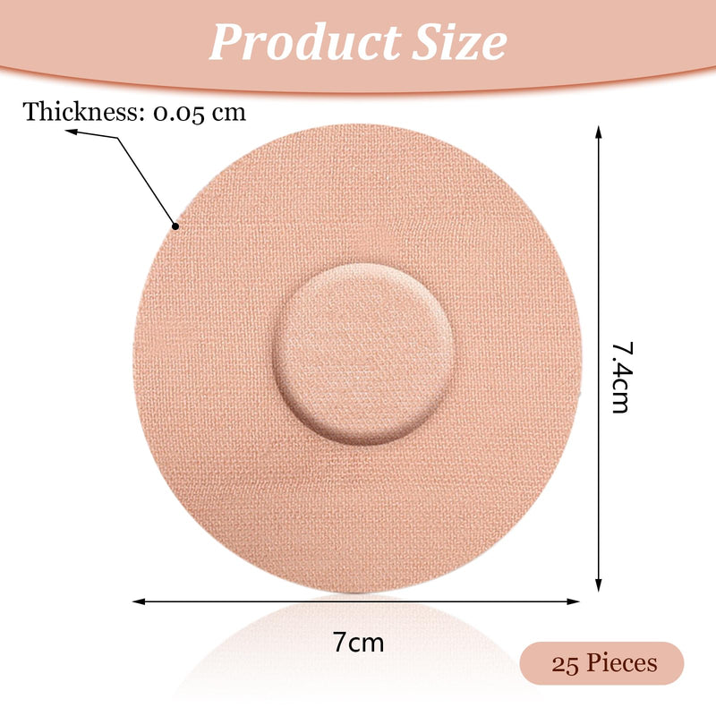 25PCS Freestyle Libre Sensor Covers, Scettar CGM Sensor Patches Waterproof Libre Adhesive Patches, Glucose Monitor Patch Lasting Without Hole for Freestyle Libre 1/2/3 and Medtronic Sensors - NewNest Australia