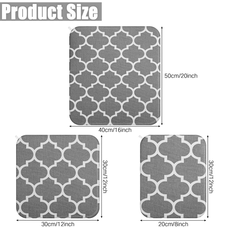 3 Pieces Heat Press Mat Compatible with Easypress / Easypress 2 Protective Resistant Mat Double Sides Applicable Ironing Insulation Mat for Heat Press Machines HTV Iron On Projects (Lantern Pattern) Lantern Pattern - NewNest Australia