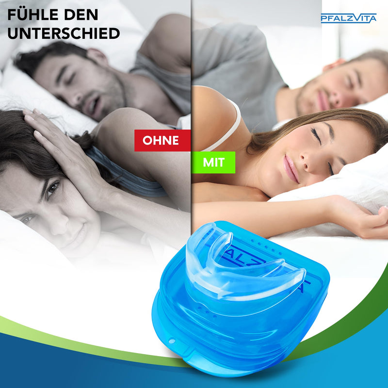 PFALZVITA anti snoring splint - effective snoring stopper - grinding splint for night, dental splints against snoring and teething for men and women - NewNest Australia
