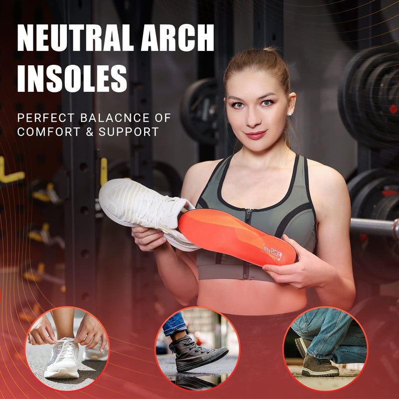 PCSsole comfort insoles work shoes for heel spurs, plantar fasciitis and flat feet - orthopedic insoles that are particularly soft and comfortable and for men and women. EU43-44(28cm) - NewNest Australia
