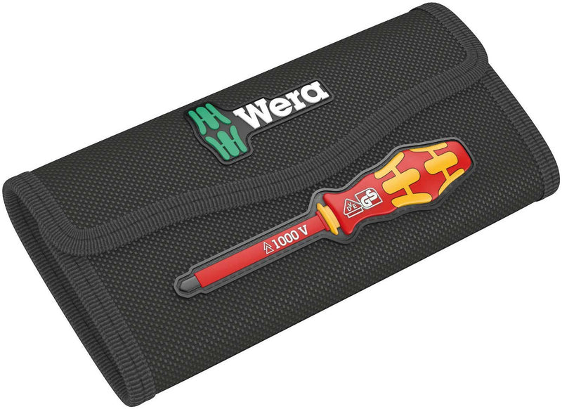 Wera - 5003470001 KK VDE 60i/7 Insulated Interchangeable Blade Pouch Set (SLOT/PH), 7 Piece - NewNest Australia