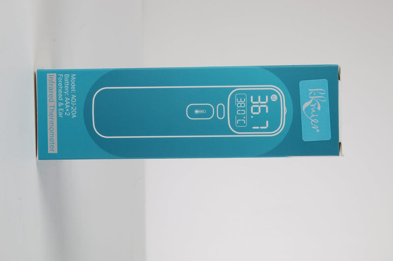 Ear Thermometer for Adults Baby, KKmier 3 in 1 No Contact Temperature Thermometer Checker, Infrared Forehead Thermometer with Fever Alarm, Instant Accurate Reading Grey - NewNest Australia