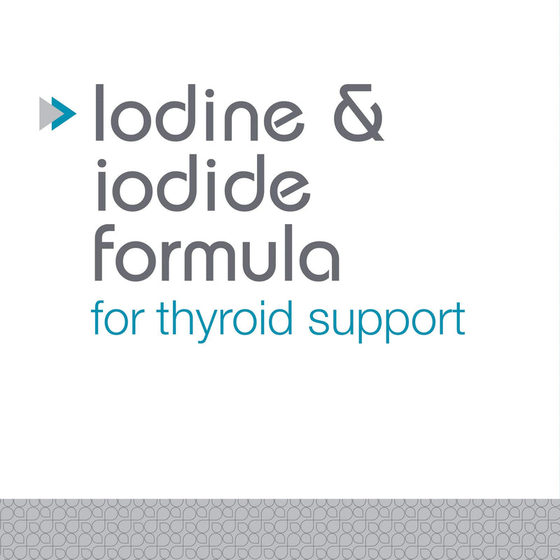 RLC, i-Throid 12.5 mg, Iodine and Iodide Supplement to Support Thyroid Health and Hormone Balance, 90 capsules (90 servings) - NewNest Australia