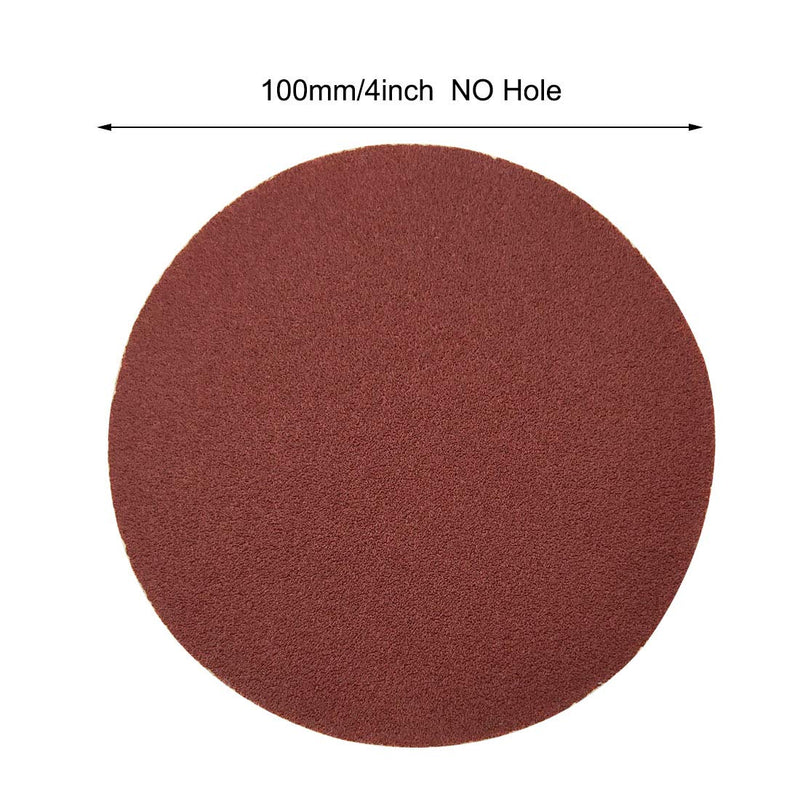 Sipery 60Pcs Sanding Discs 4 inch Aluminum Oxide Hook and Loop Sanding Pads 60/80/120/240/320/600 Grit Sandpaper - NewNest Australia