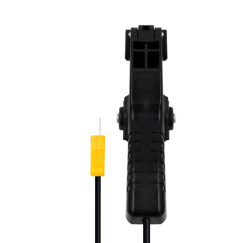 PerfectPrime TL0005, Pipe Clamp Temperature Flat Lead for K-Type Probe Thermocouple Sensor in Temperature Range From -40~200°C/393°F 200C /Pipe Clamp - NewNest Australia
