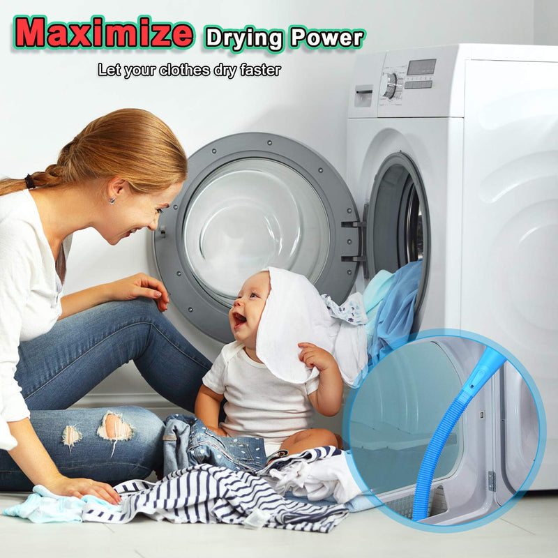 Dryer Vent Cleaner Kit Vacuum Hose Attachment Brush Lint Remover Power Washer and Dryer Vent Vacuum Hose - NewNest Australia