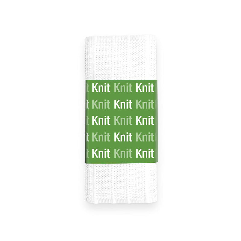 Dritz 9327W Sport Knit Elastic, White, 1-1/2-Inch by 1-Yard - NewNest Australia