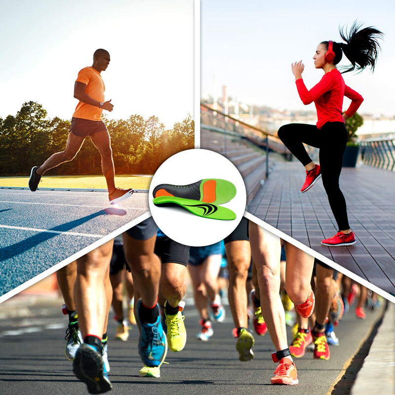 Orthotic Sports Insoles by FootActive | NHS - Approved | High Impact Advanced Orthotic Arch-Support Insoles for Sports, Athletics, Leisure, Work & Play | Relieves Plantar Fasciitis & Heel Pain 11-13 - NewNest Australia