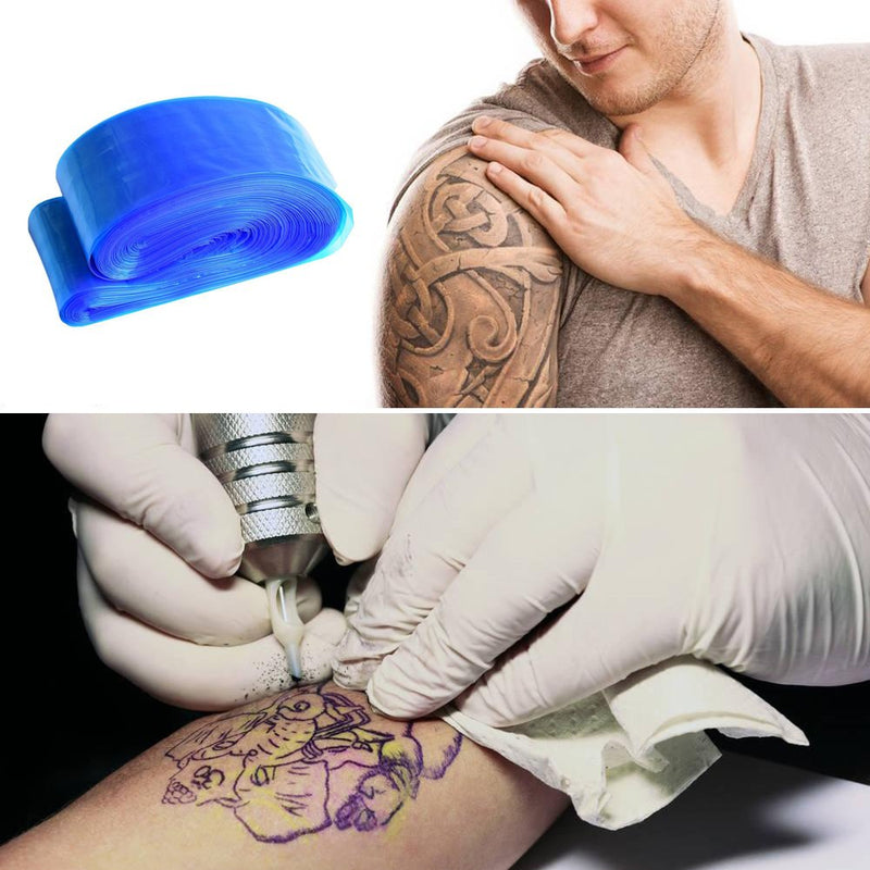 Hisight Tattoo Clip Cord Covers 200pcs Heavy Duty Disposable Hygiene Tattoo Clip Cord Sleeves Covers Supply Tattoo Machine Gun Accessories (blue-200) - NewNest Australia