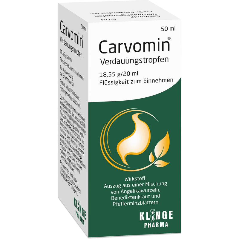 Carvomin digestive drops, 50 ml solution - NewNest Australia