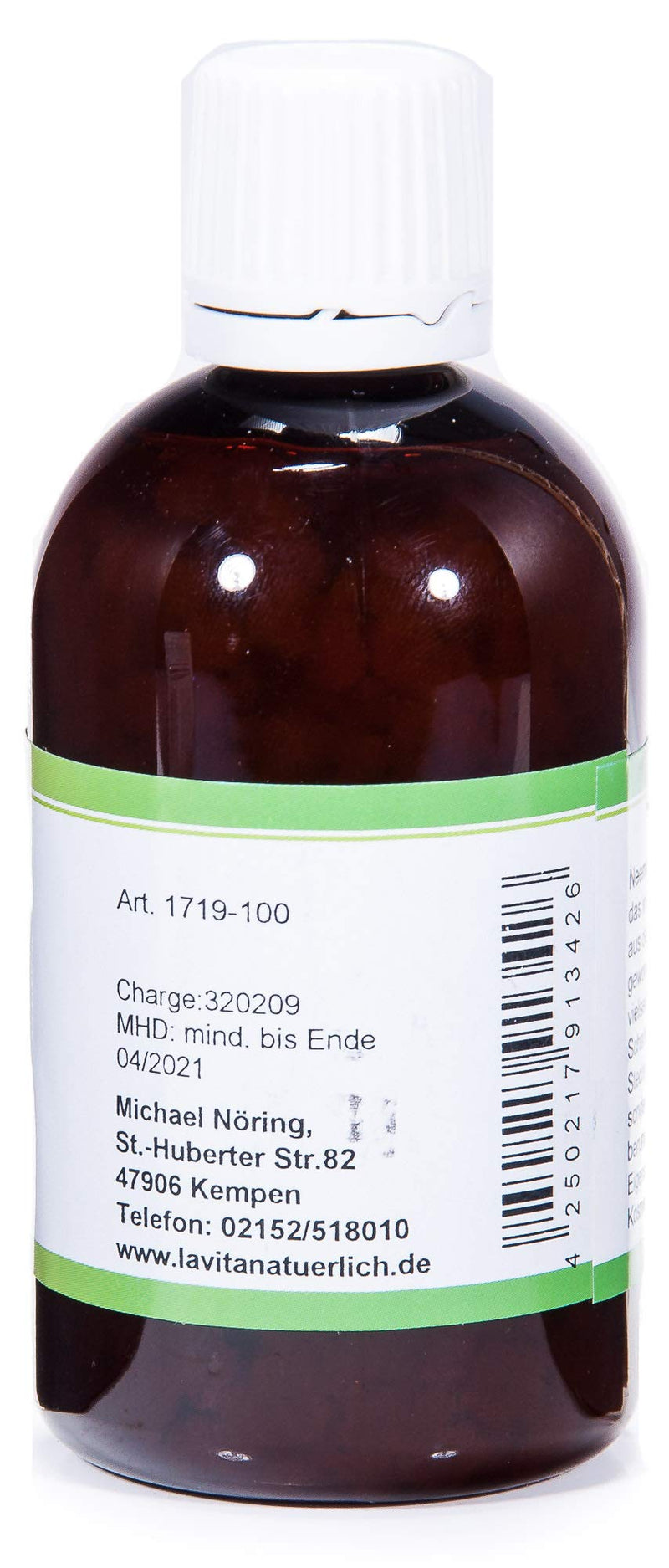 Lavita neem oil cold pressed 100ml - NewNest Australia