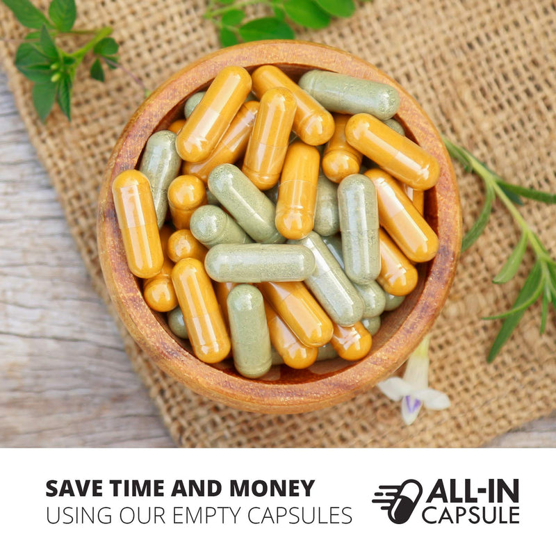 All-In Capsule Capsule Filler For The Size 0 - Make Your Empty Capsules For Filling Yourself - Use Gelatin Or Vegan Empty Capsules - Clearly Explained In The Video - NewNest Australia